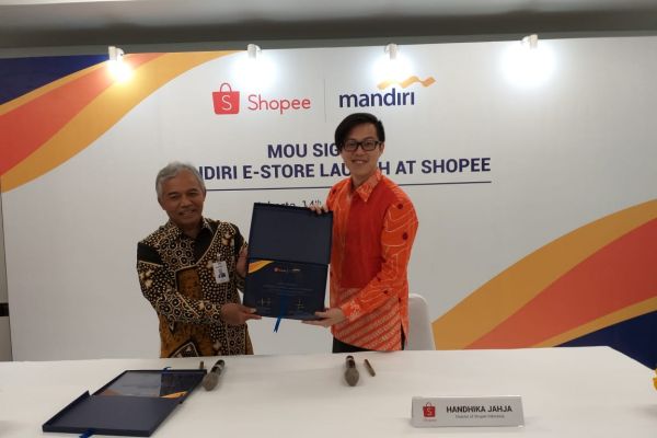 Mandiri Gandeng Shopee Jual e-Money