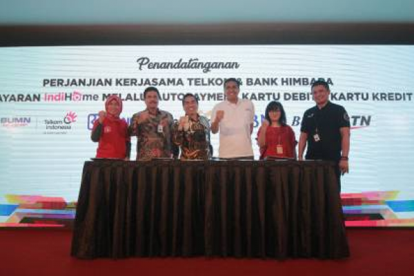 Telkom Gandeng Tiga Bank BUMN Untuk Permudah Layanan