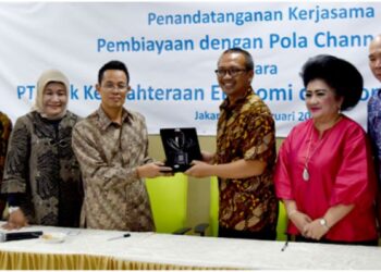 Bank Kesejahteraan dan Koperasi Nusantara Kerjasama Pola Channeling