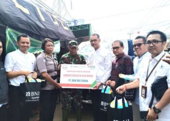 BNI Syariah Salurkan Bantuan Kepada Korban Banjir