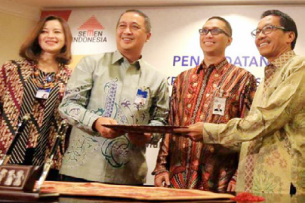 Semen Gresik Dapat Kredit Bank Mandiri