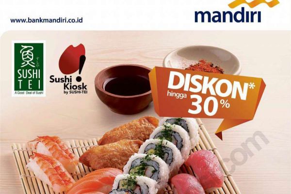 Mandiri Gandeng Sushi Tei Indonesia Untuk Perkuat Transaksi