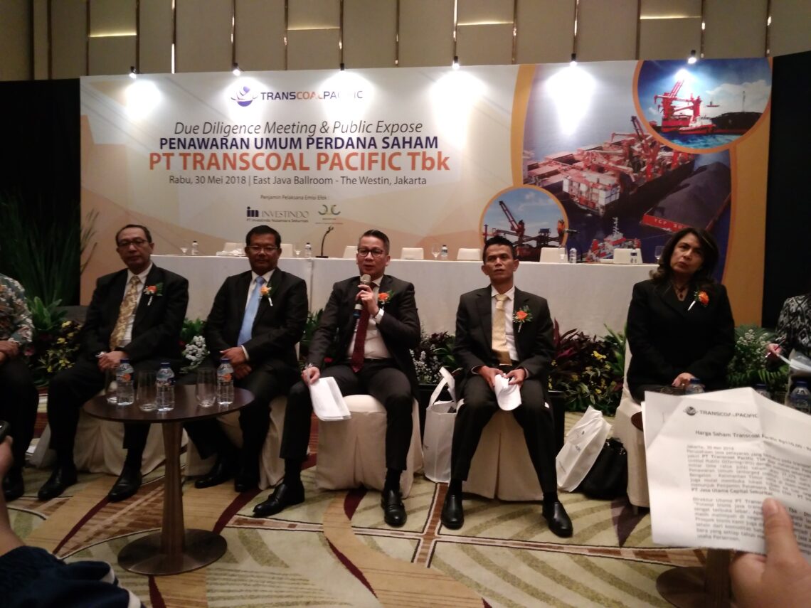 Siap Go Public, Transcoal Pasifik Bidik Dana Segar Hingga Rp225 Miliar