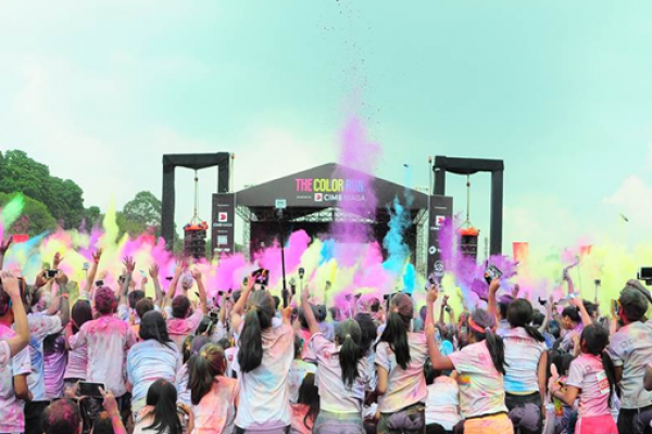 CIMB Niaga Kembali Gelar The Color Run 20 September 2015
