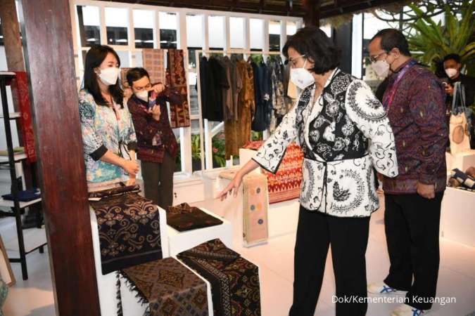 Menkeu Sri Mulyani Undang Delegasi 3rd FMCBG G20 Mengenal Lebih Dekat Produk UMKM