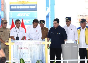 Presiden Joko Widodo Resmikan Makassar New Port