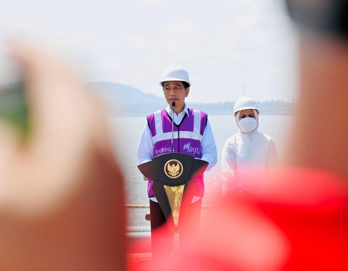 Presiden Jokowi Resmikan Terminal Kijing Pelabuhan Pontianak