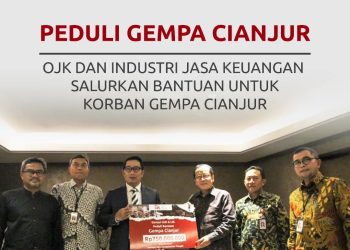 OJK dan IJK Kolaborasi Beri Bantuan Korban Gempa Cianjur