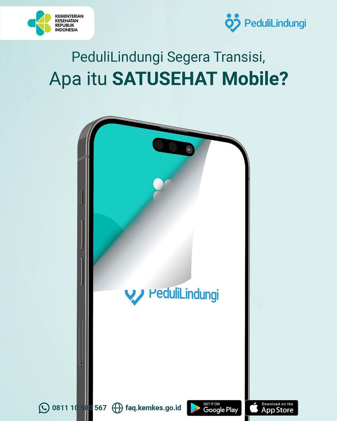 Aplikasi PeduliLindungi Bertransformasi Jadi Satu Sehat Mobile