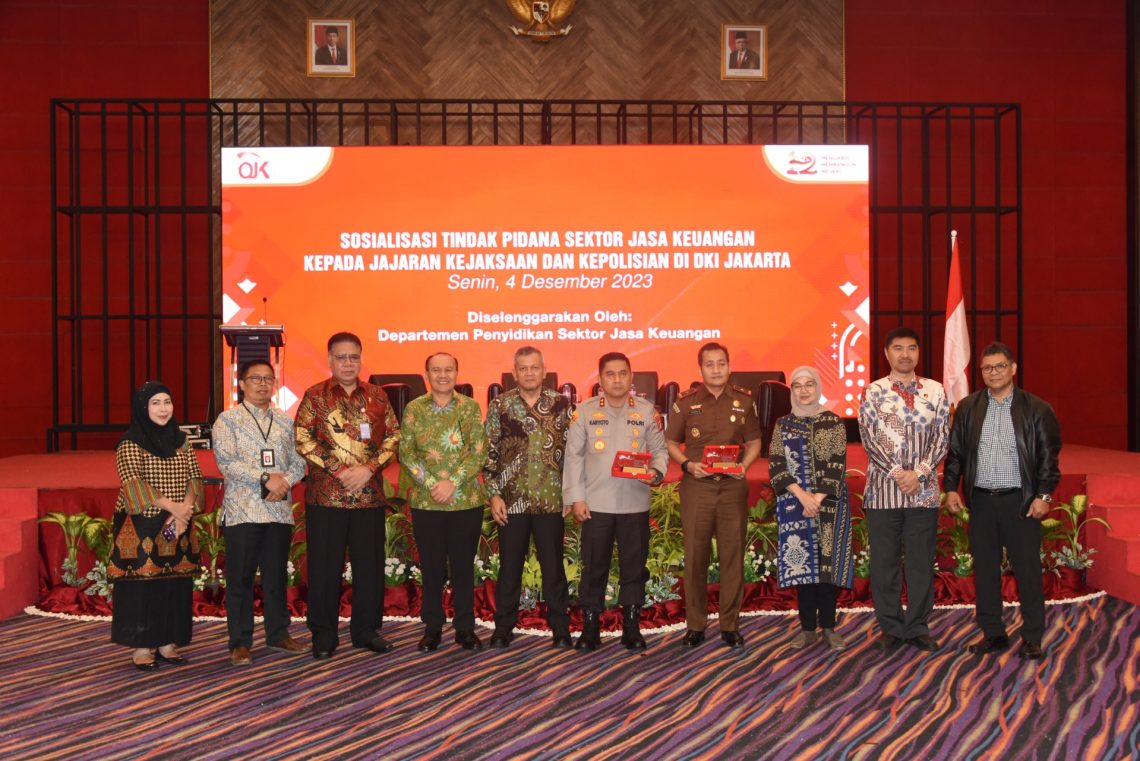OJK Bersama Polri dan Kejaksaan Agung Tingkatkan Sinergi Lindungi Industri Jasa Keuangan