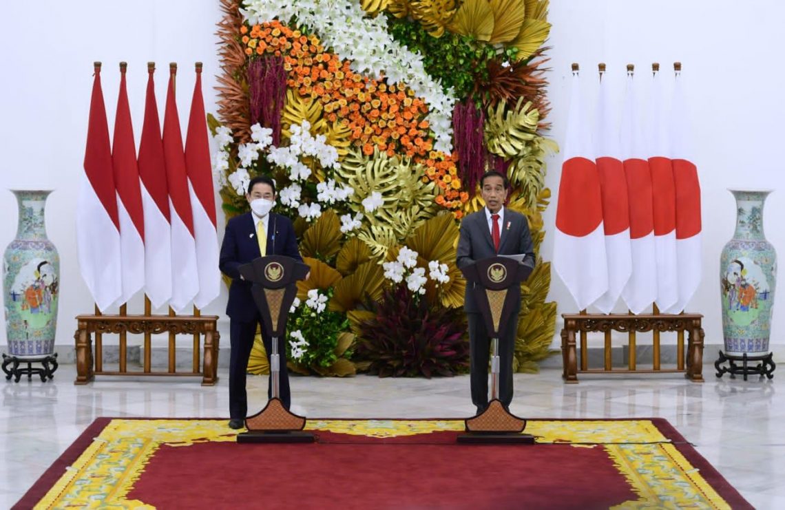 Terima Kunjungan PM Jepang, Presiden Jokowi Perkuat Kerjasama di Berbagai Bidang