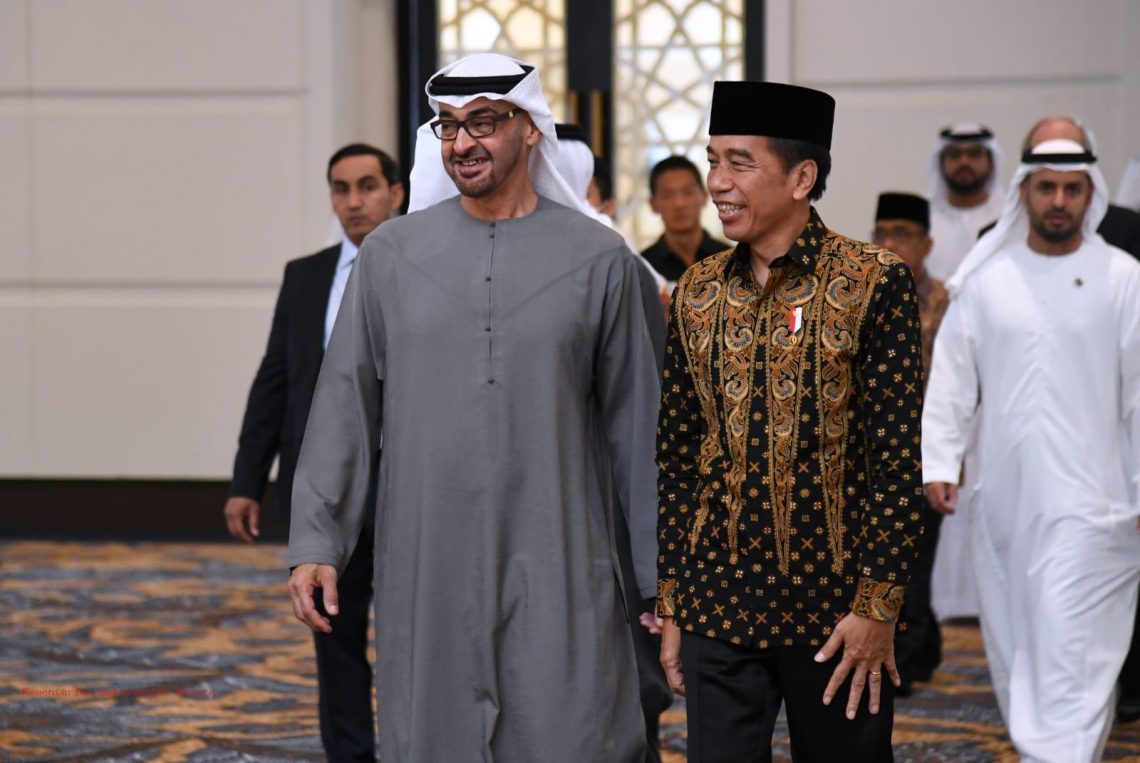 Presiden Jokowi dan Presiden MBZ Resmikan Masjid Raya Sheikh Zayed