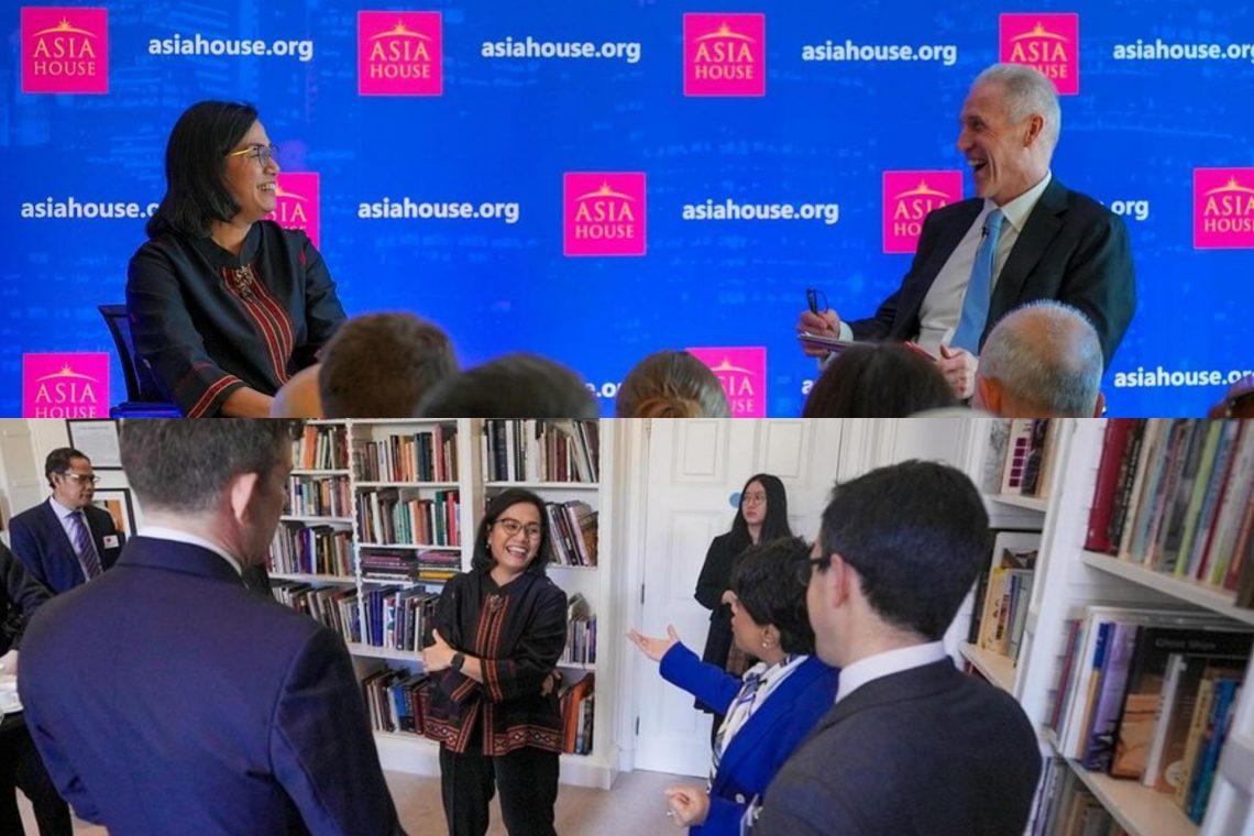 Menkeu Sampaikan Perkembangan Ekonomi Indonesia dalam Asia House