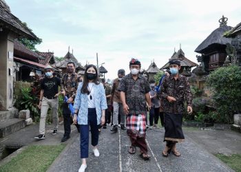 Wamenparekraf Tinjau Desa Wisata Penglipuran
