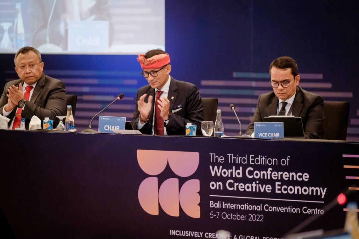 Menparekraf: WCCE 2022 Hasilkan Peta Jalan Ekonomi Kreatif