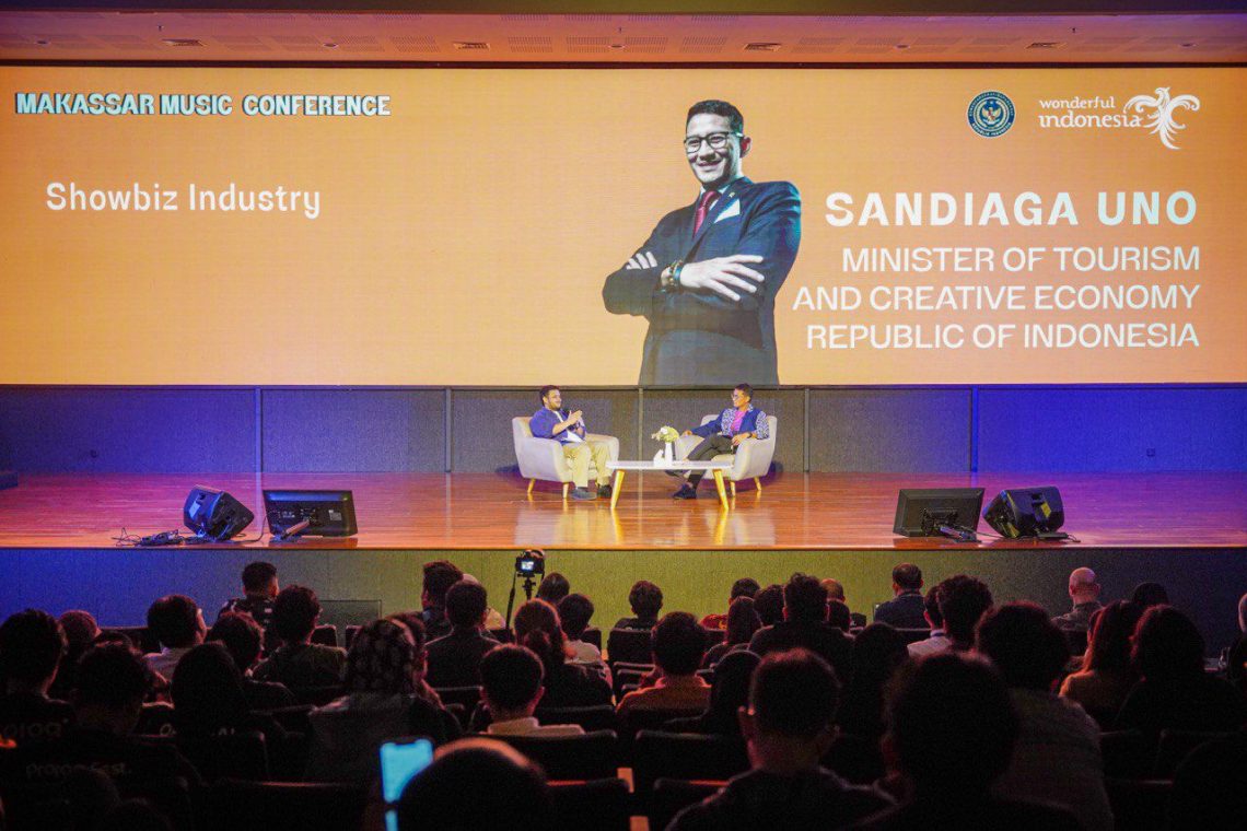 Menparekraf: Makassar Music Conference Dorong Pengembangan Musik Nasional