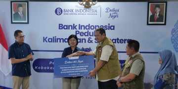 Mitigasi Risiko Ekonomi Karhutla, Bank Indonesia Kucurkan Dana Darurat Rp2,97 Miliar