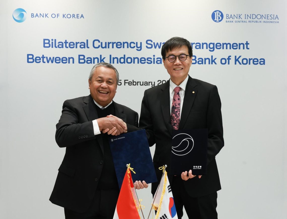 BI – Bank of Korea Percepat QR Antarnegara, Perpanjang Swap Mata Uang Lokal hingga Rp115 Triliun