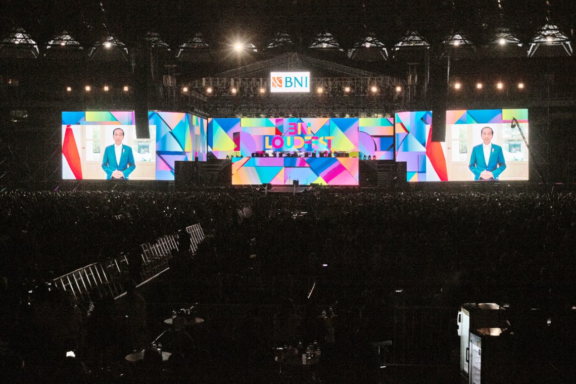 Loud Fest Vol.2 2023, Presiden Jokowi dan Menteri BUMN Apresiasi Transformasi BNI