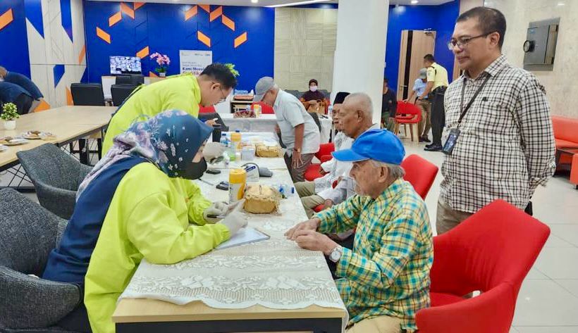 BRI Kantor Cabang Bogor Dewi Sartika Gelar Pemeriksaan Kesehatan Gratis