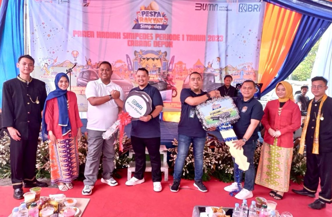BRI Cabang Depok Sebar 43 Hadiah di Ajang Panen Hadiah Simpedes 2023