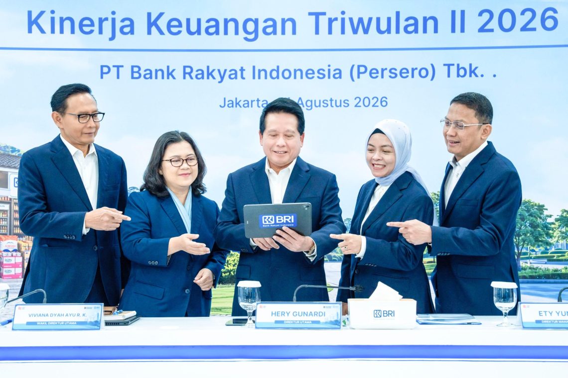 Laba Bersih BRI Group Tembus Rp 31,2 Triliun di Triwulan II-2026, Kredit UMKM Capai Rp 1.235,4 Triliun
