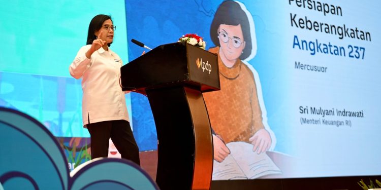 Menkeu Hadiri Persiapan Keberangkatan Awardee LPDP ke-237
