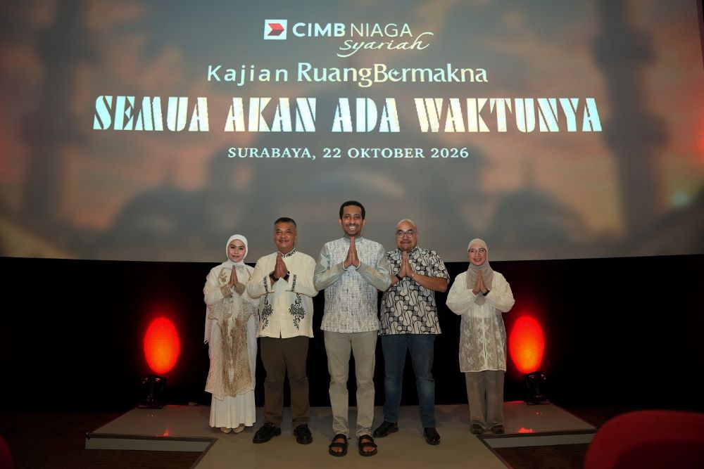 Pendaftar Haji Tumbuh 64 Persen, CIMB Niaga Syariah Perkuat Layanan Nasabah di Surabaya