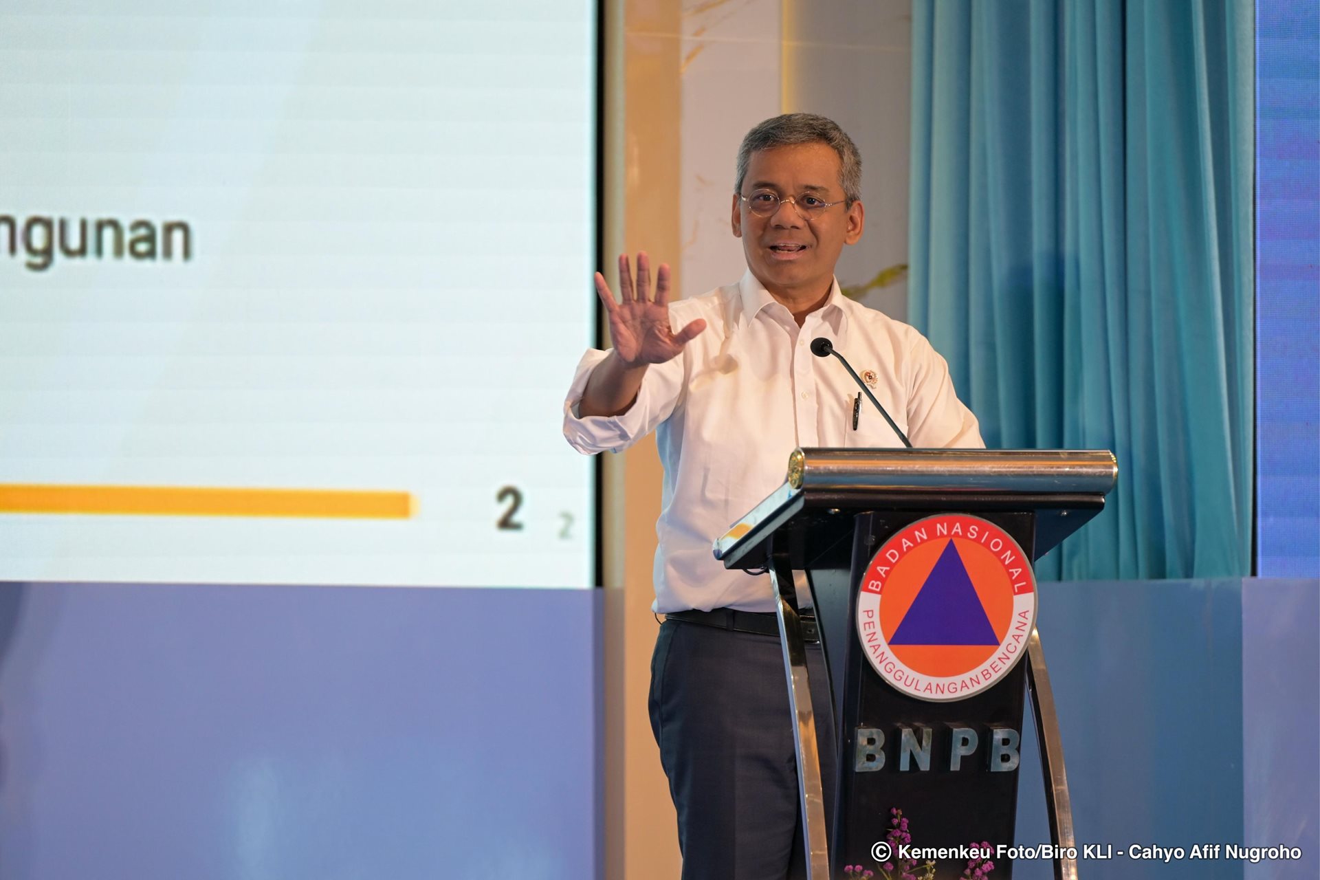 Wamenkeu Ajak BNPB Jaga Pooling Fund Bencana