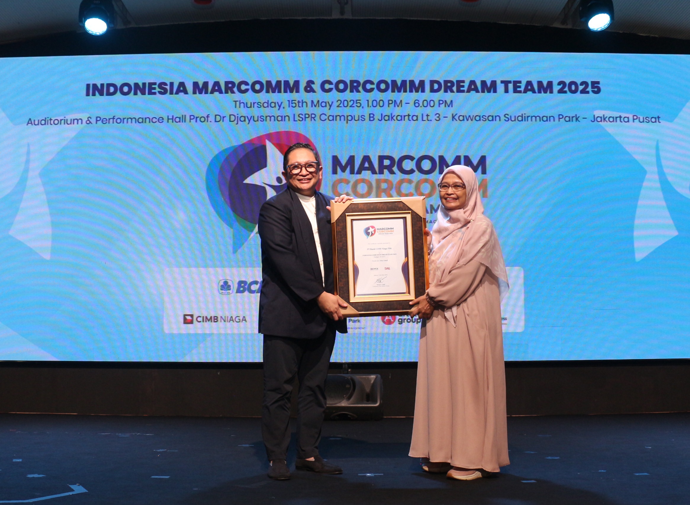 CIMB Niaga Raih Penghargaan Corcomm Dream Team 2025