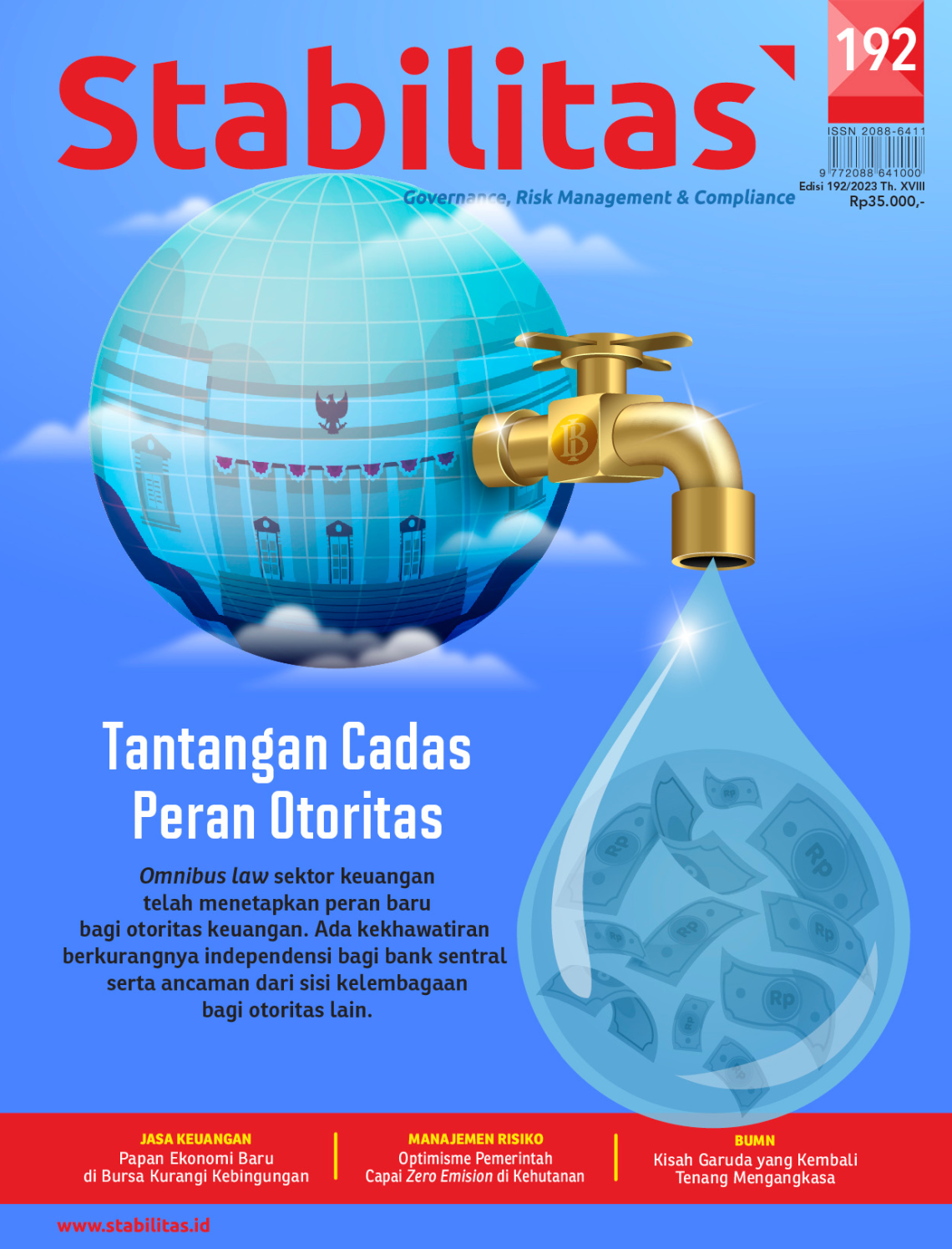 Stabilitas Edisi 192 : Ominibus Law Sektor Keuangan