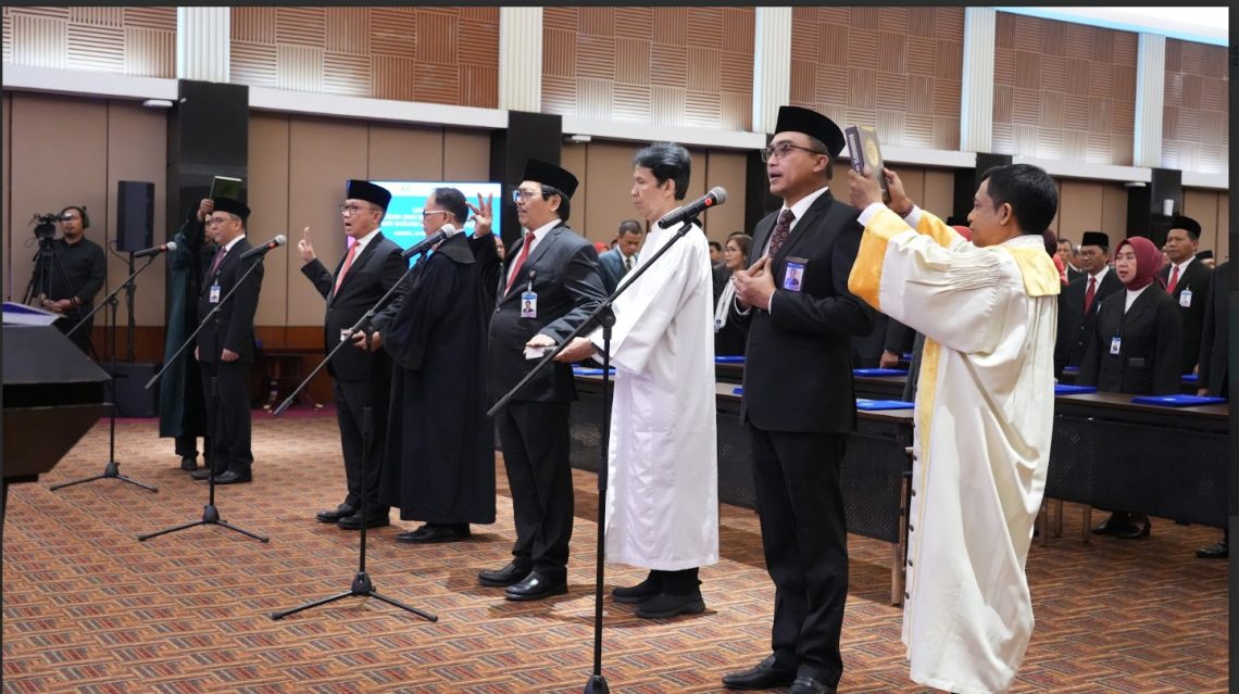 Gubernur Bank Indonesia Resmi Lantik Pemimpin Satuan Kerja Bank Indonesia