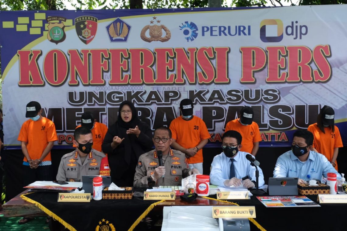 DJP: Materai Palsu Rugikan Negara 37 Miliar