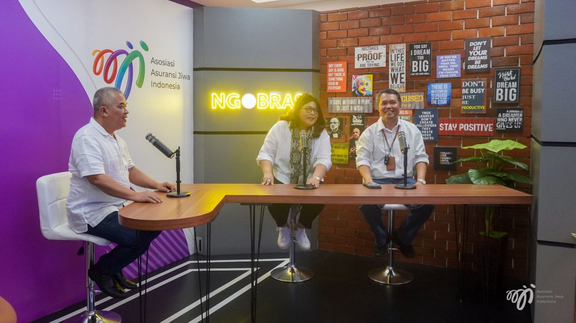 Dari Studio Podcast, AAJI Perluas Target Edukasi dan Literasi Asuransi Jiwa