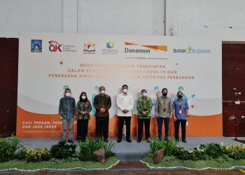 Percepat Herd Immunity, Bank Danamon Gelar Vaksin Bagi Pedagang Pasar Sleman
