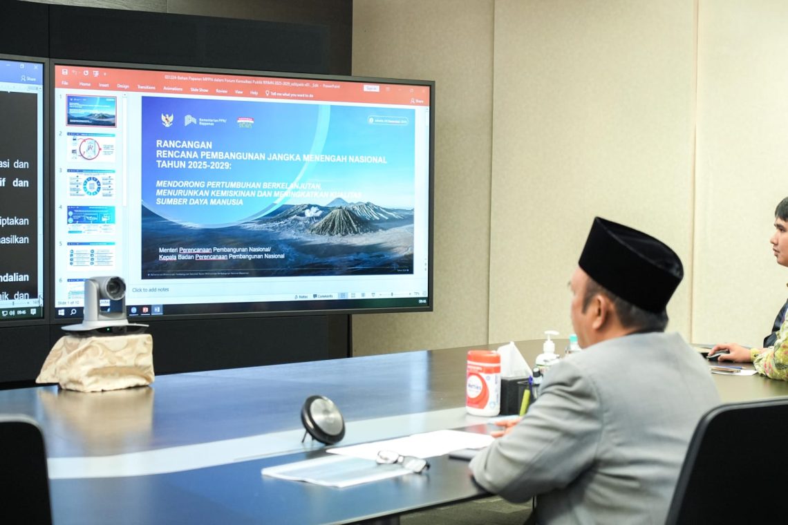 Dorong Pertumbuhan Ekonomi 8%, Bappenas Integrasikan Astacita dengan RPJMN 2025-2029