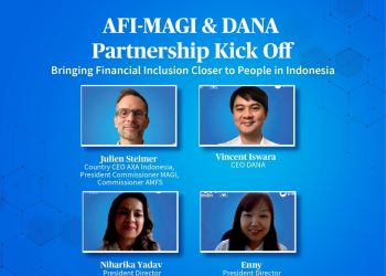 Perluas Inklusi Keuangan, AFI dan MAGI Gandeng Dompet Digital DANA