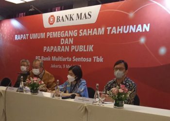 Laba 2021 Tumbuh 96,99%, Bank MAS Tidak Bagi Dividen