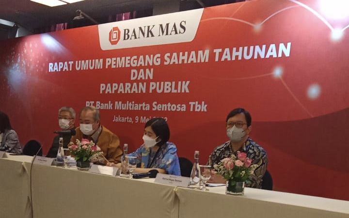 Laba 2021 Tumbuh 96,99%, Bank MAS Tidak Bagi Dividen