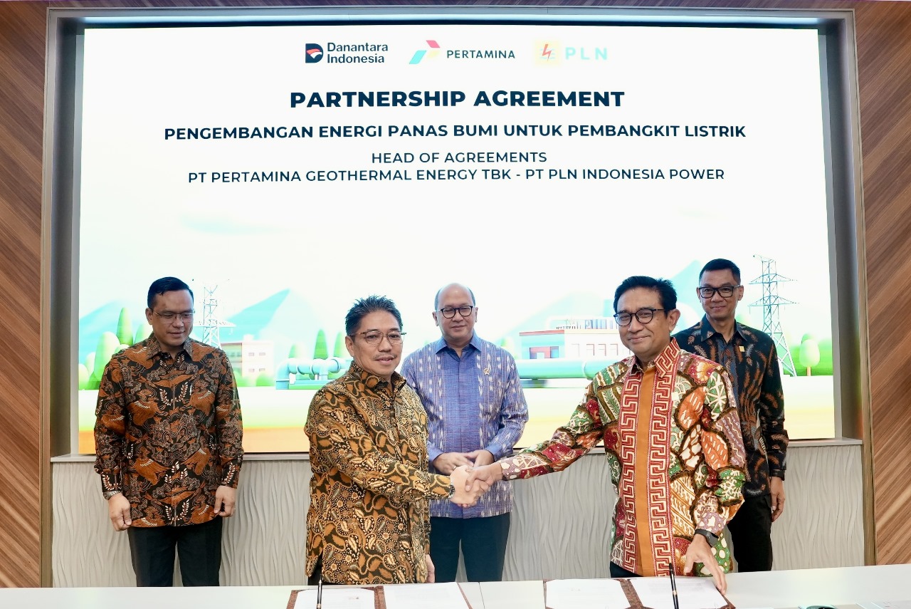 PGE dan PLN IP Kolaborasi Kembangkan Proyek Panas Bumi 530 MW