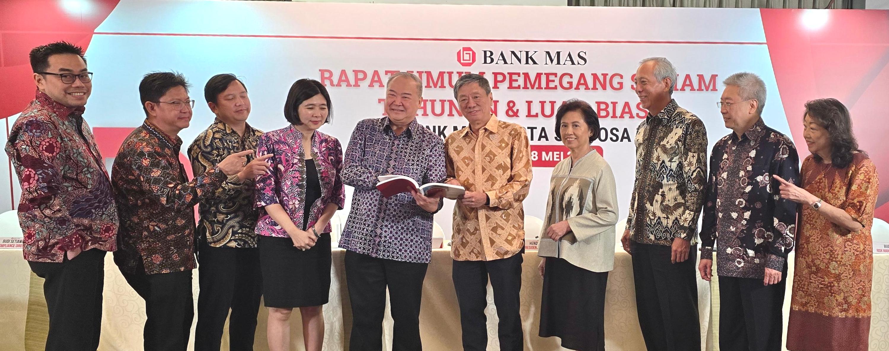 Bank MAS Bagikan Dividen Tunai dan Angkat Komisaris Independen Baru