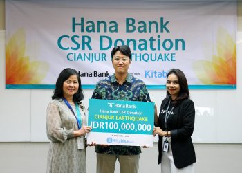 Bank Hana Peduli Bencana Gempa Cianjur