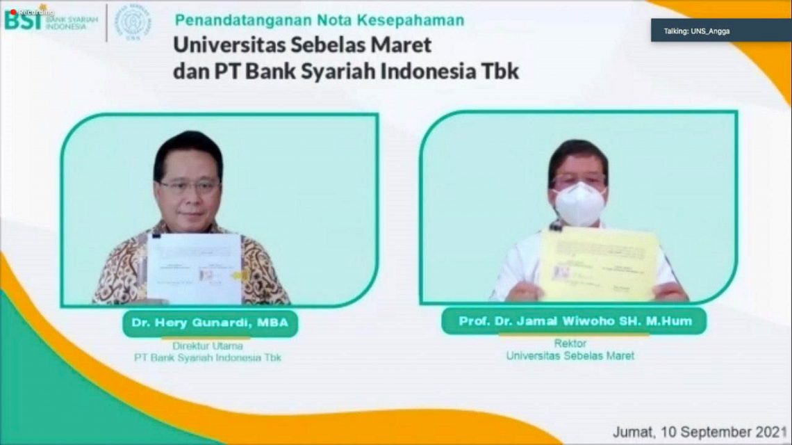 BSI Fasilitasi Layanan Perbankan Syariah UNS