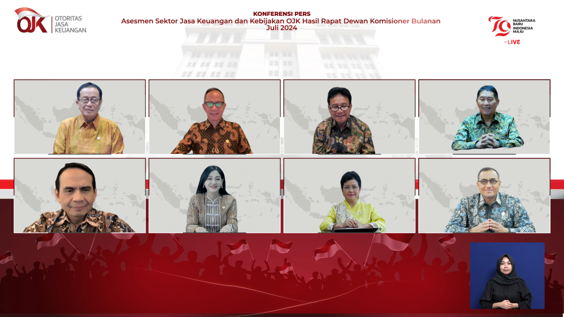 OJK: Stabilitas Sektor Jasa Keuangan Yang Terjaga Dukung Perekonomian Nasional