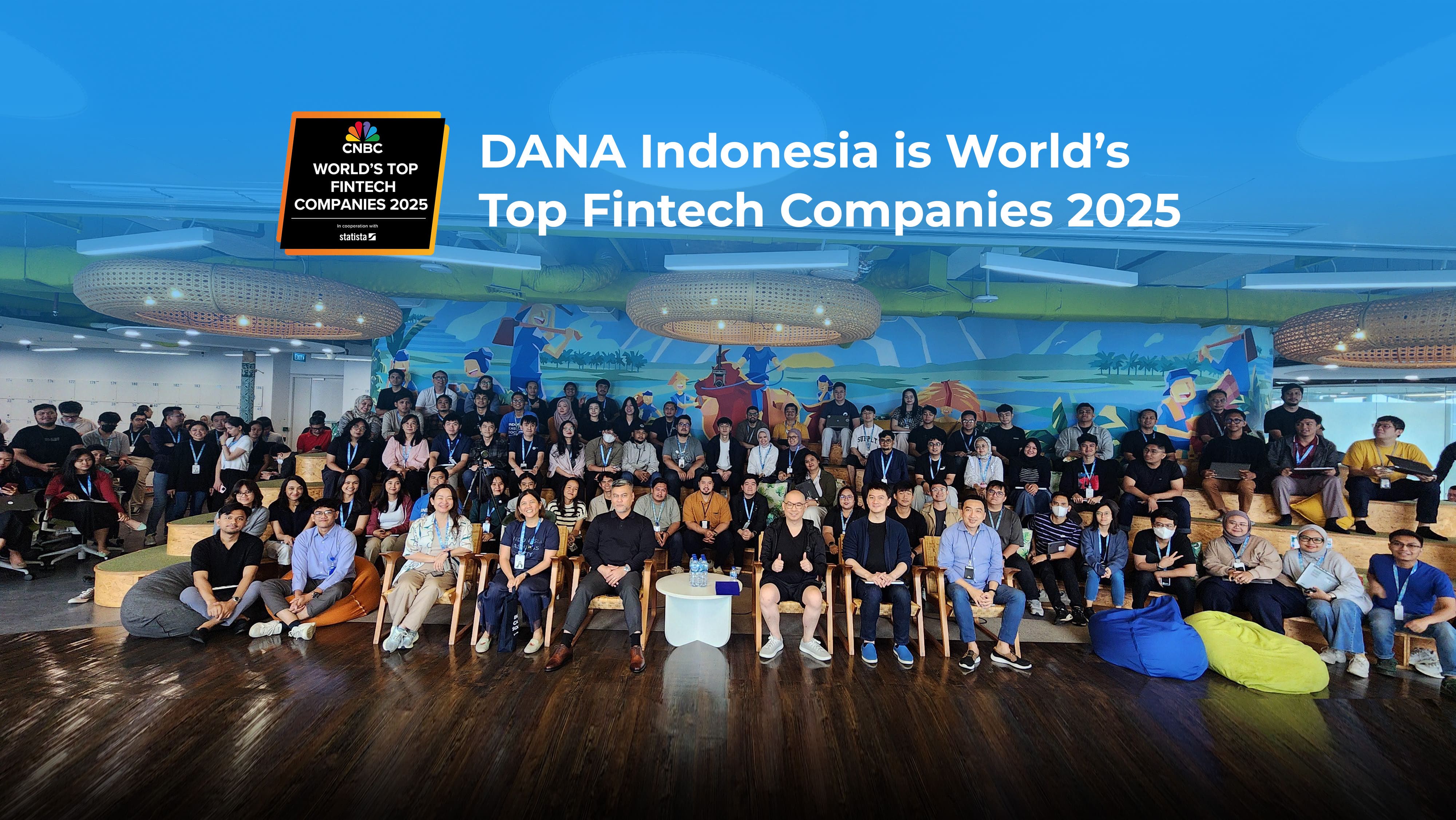 DANA Masuk Daftar World’s Top Fintech Companies 2025
