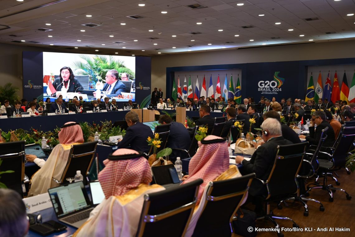 Hadiri Pertemuan G20 Brazil, Ini Hasil Pertemuannya
