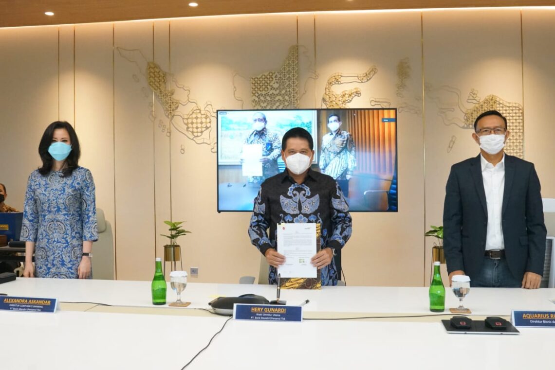 Bank Mandiri Kucurkan Kredit PEN kepada Supplier Adhi Karya