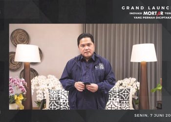 Rilis Inovasi Produk Mortar, Menteri Erick Optimis SIG Bertransformasi Jadi BUMN Kelas Dunia