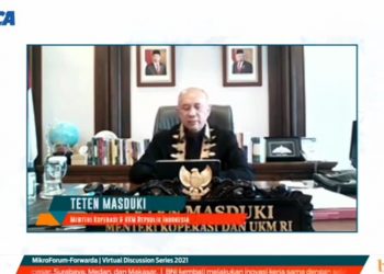 MenKopUKM Tegaskan Bantuan Pemerintah Ke Sektor UMKM Akan Terus Berlanjut