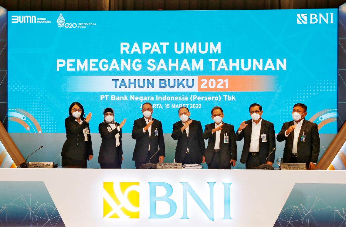 Bagi 25% Laba 2021, BNI Juga Caplok Bank Mayora